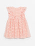 LC Waikiki Crew Neck Lace Baby Girl Dress